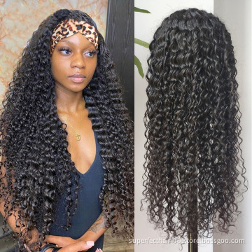 Headband deep wave wig headband for wig jp virgin brazillian headband wig